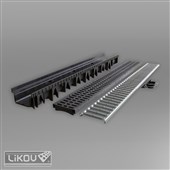 LIKOV Likodrain® koncovka polypropylen WDR-K 13*15 výška 150mm, šířka 130mm